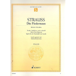 Die Fledermaus : Beliebte Melodien -Johann Strauß / Strauss (Sohn) / Arr.Richard Krentzlin