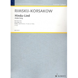 Hindu Lied : für Violine, Viola -Nicolaj / Nicolai / Nikolay Rimskij-Korsakov