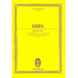 Streichquartett g-Moll op.27 : -Edvard Grieg