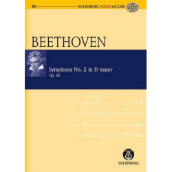 Sinfonie D-Dur Nr.2 op.36 (+CD) : -Ludwig van Beethoven