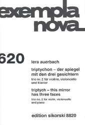 Triptychon - Der Spiegel mit den drei Gesichtern : -Lera Auerbach