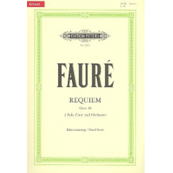 Requiem op.48 : für Soli -Gabriel Fauré