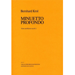 Minuetto Profondo (Tuba und Klavier op. 83,1) - Bernhard Krol