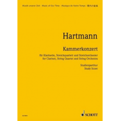 Kammerkonzert : für Klarinette, -Karl Amadeus Hartmann