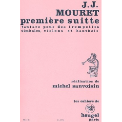 Suitte no.1 : pour trompettes, timbales, -Jean-Joseph Mouret