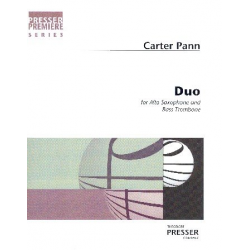 Duo : for alto saxophone and -Carter Pann