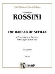 THE BARBER OF SEVILLE : VOCAL SCORE -Gioacchino Rossini