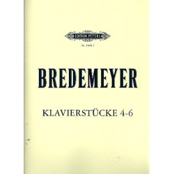 Klavierstücke Nr.4-6 -Reiner Bredemeyer