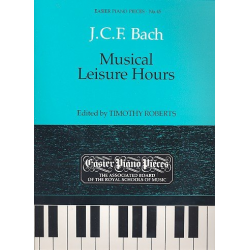 Musical Leisure Hours -Johann Christoph Friedrich Bach
