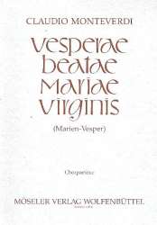 Vesperae beatae mariae virginis : -Claudio Monteverdi