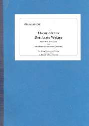 Der letzte Walzer (Klavierauszug) -Oscar Straus
