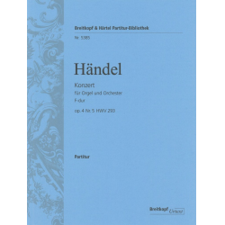 Konzert F-Dur op.4,5 HWV293 : -Georg Friedrich Händel (George Frederic Handel)