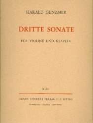 Sonate Nr.3 : für Violine und -Harald Genzmer