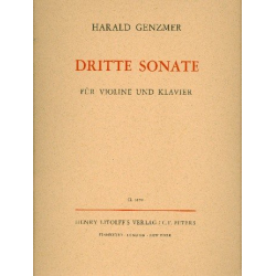 Sonate Nr.3 : für Violine und -Harald Genzmer