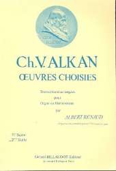 Oeuvres choisies vol.2 pour orgue (harmonium) -Charles Henri Valentin Alkan