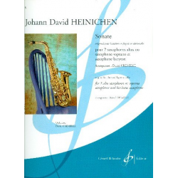 Sonate für Oboe und Fagott (Violoncello) : -Johann David Heinichen
