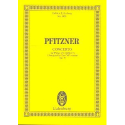 Konzert Es-Dur op.31 : -Hans Pfitzner