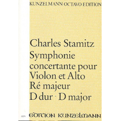 Sinfonia concertante D-Dur : für Violine, -Carl Stamitz