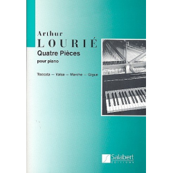 4 pièces : pour piano -Arthur Lourie