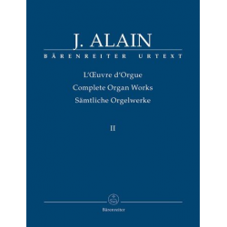 Sämtliche Orgelwerke Band 2 -Jehan Alain