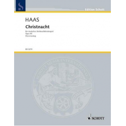 Christnacht op.85 : deutsches -Joseph Haas