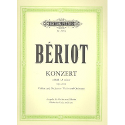 Konzert a-Moll Nr.9 op.104 für Violine -Charles  A. de Bériot