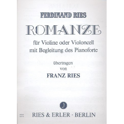 Romanze : -Ferdinand Ries