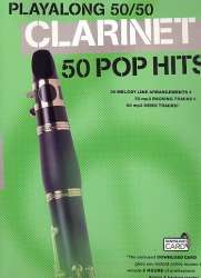 50 Pop-Hits (+Download-Card) for clarinet -Diverse / Arr.Jenni Norey