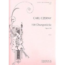 100 Übungsstücke op.139 : für Klavier -Carl Czerny