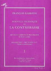 Nouvelle technique de la contrebasse vol.1 (+CD) : -Francois Rabbath