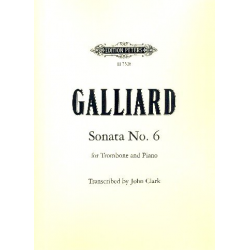 Sonate C-Dur Nr.6 : -Johann Ernst Galliard