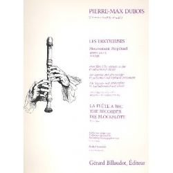 Les tricoteuses : for soprano/alto recorder -Pierre Max Dubois