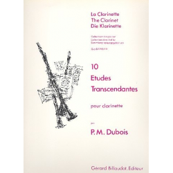 10 Études transcendantes : -Pierre Max Dubois