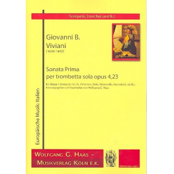 Sonata prima per trombetta sola op.4,23 : -Giovanni Bonaventura Viviani