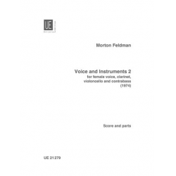 Voice and instruments 2 : für -Morton Feldman
