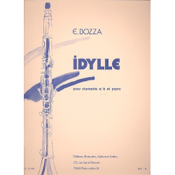 Idylle : pour clarinette et piano -Eugène Bozza