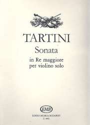 Sonate in re maggiore per violino -Giuseppe Tartini