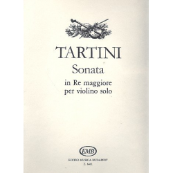 Sonate in re maggiore per violino -Giuseppe Tartini
