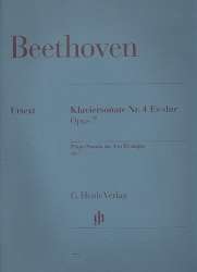 Sonate Es-Dur Nr.4 op.7 : für Klavier - Ludwig van Beethoven