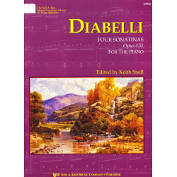 Diabelli: Vier Sonatinen,  op. 151 / Four Sonatinas, op. 151 -Anton Diabelli