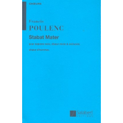 Stabat mater : pour soprano, choeur mixte -Francis Poulenc
