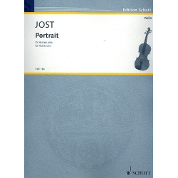 Portrait : für Violine -Christian Jost
