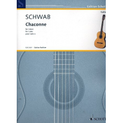 Chaconne : für Gitarre -Siegfried Schwab