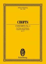 Konzert f-Moll Nr.2 op.21 : -Frédéric Chopin