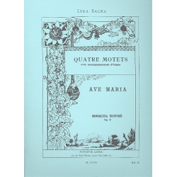 Ave Maria op.9,2 : pour -Marcel Dupré