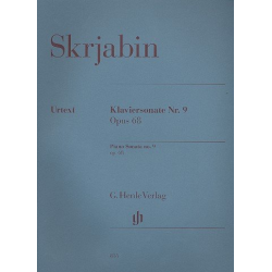 Sonate Nr.9 op.68 : für Klavier -Alexander Skrjabin / Scriabin