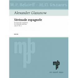 Serenade espagnole op.20,2 -Alexander Glasunow