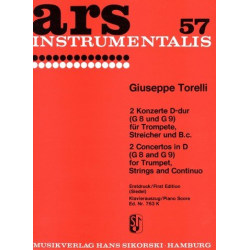 2 Konzerte D-Dur G8 und G9 -Giuseppe Torelli