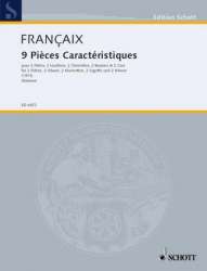 9 pièces caracteristiques : für -Jean Francaix