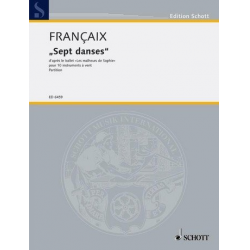 SEPT DANCES D'APRES LE BALLET -Jean Francaix